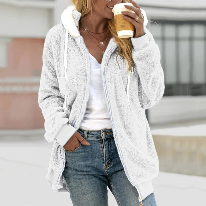 Klaudia | Casual & Stylish Warm Teddy Coat with Hood