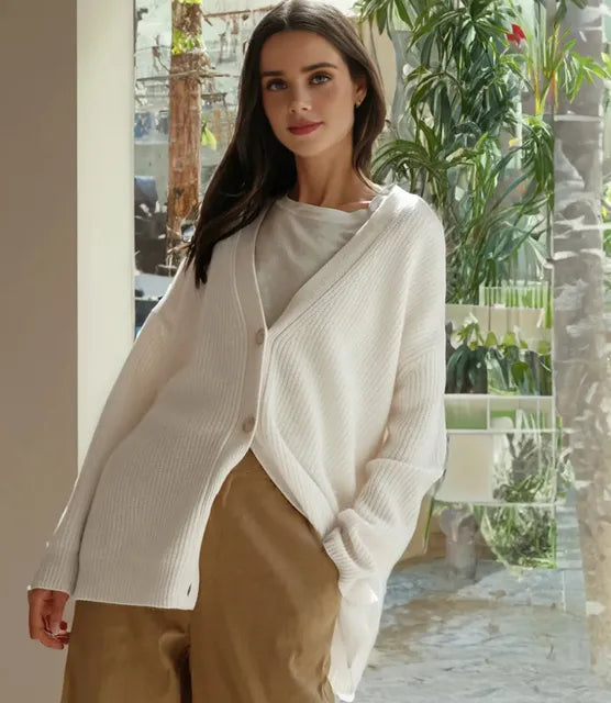 Gaia | Cashmere Cardigan, Elegant and Versatile