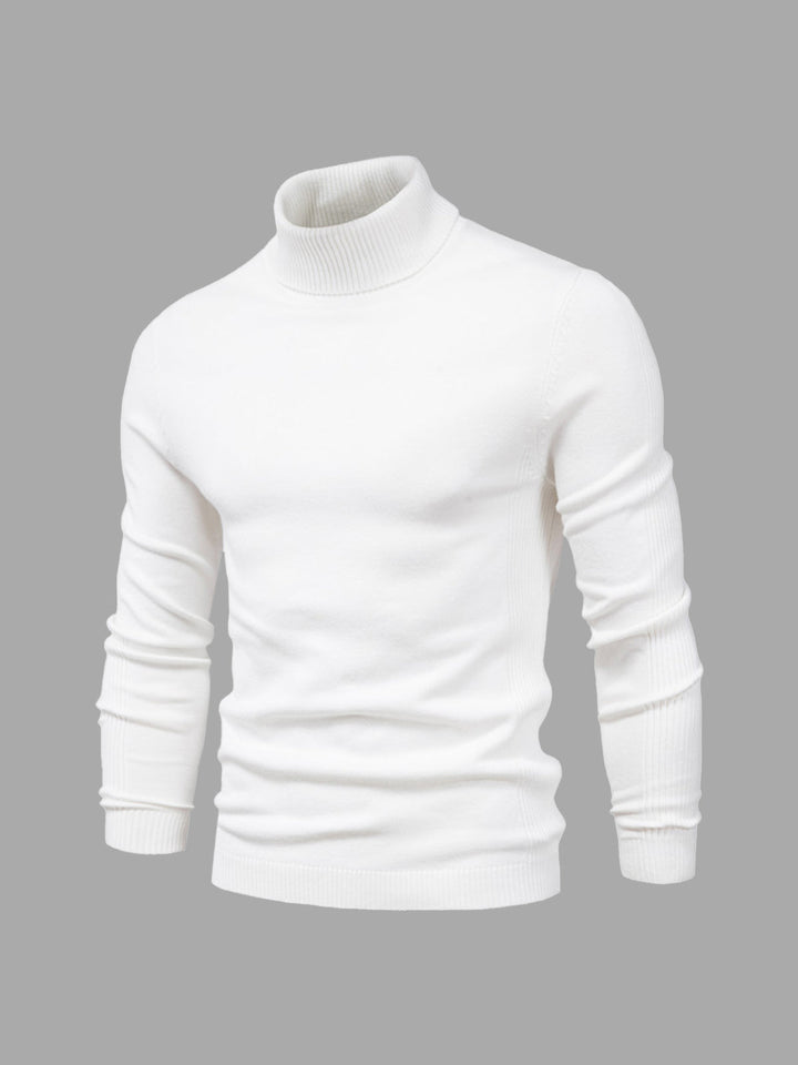 Men's Turtleneck Sweater, Washable