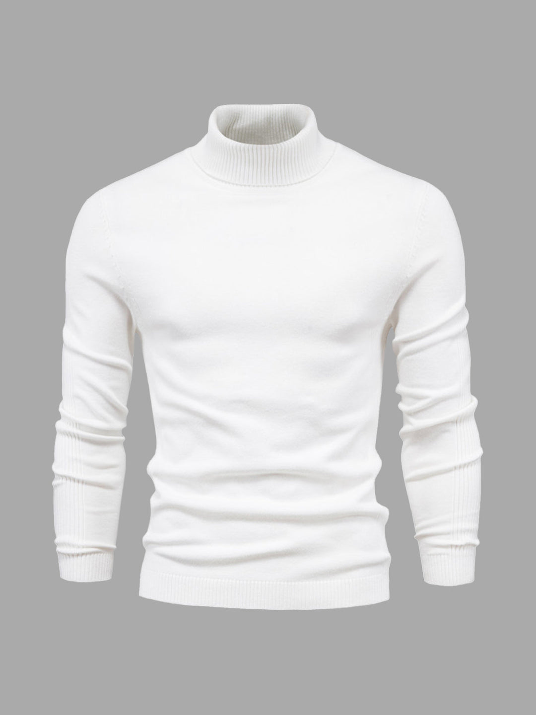 Men's Turtleneck Sweater, Washable