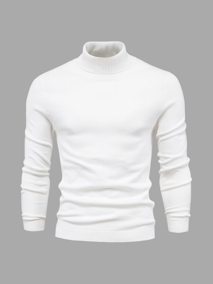 Men's Turtleneck Sweater, Washable