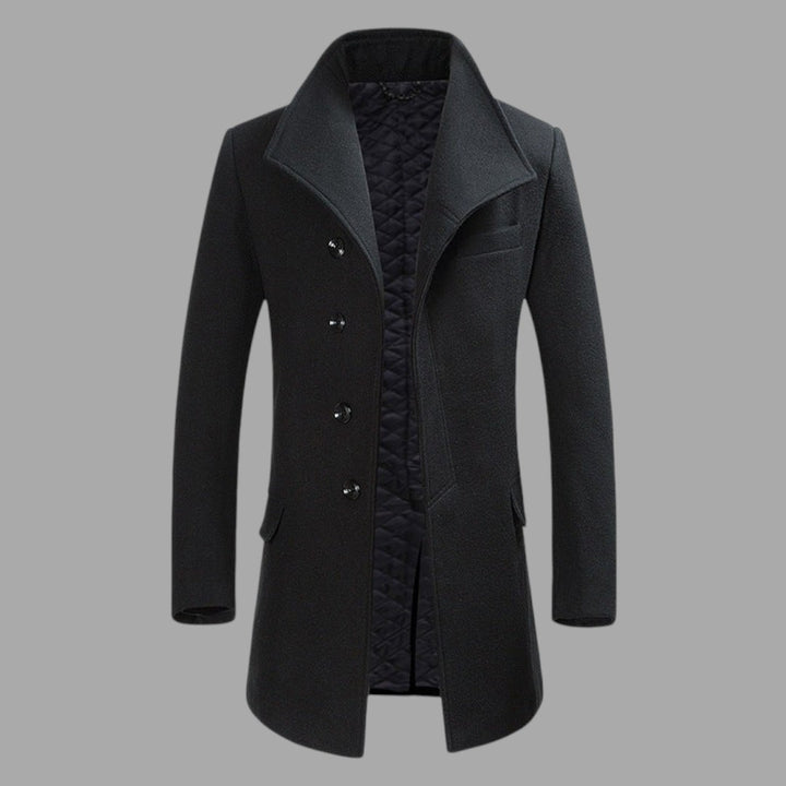 James | Men’s Classic Wool Overcoat