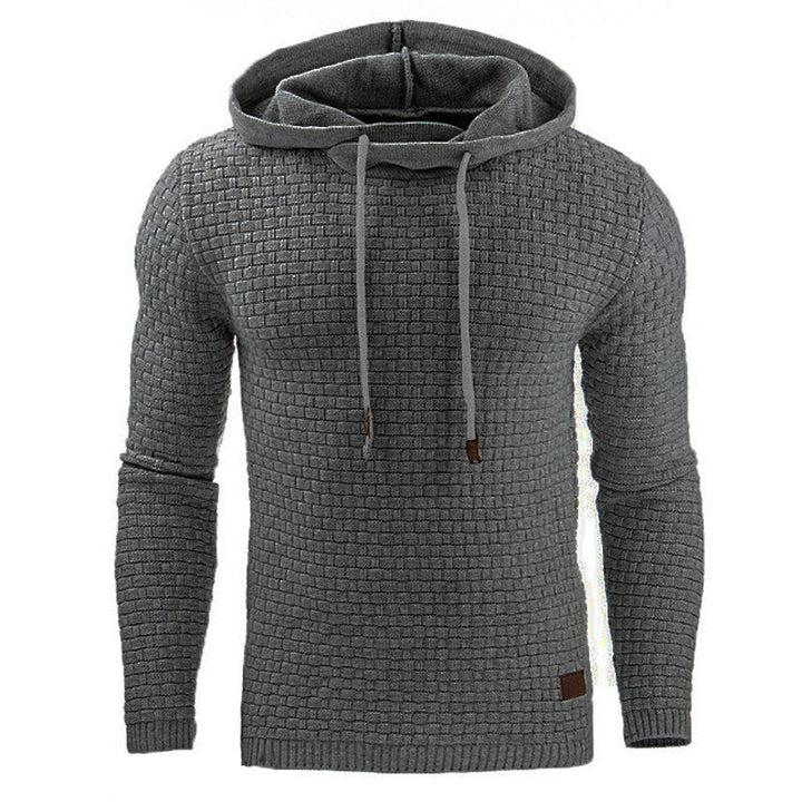 Hugo - Men's Textured Hooded Sweatshirt for Everyday Comfort