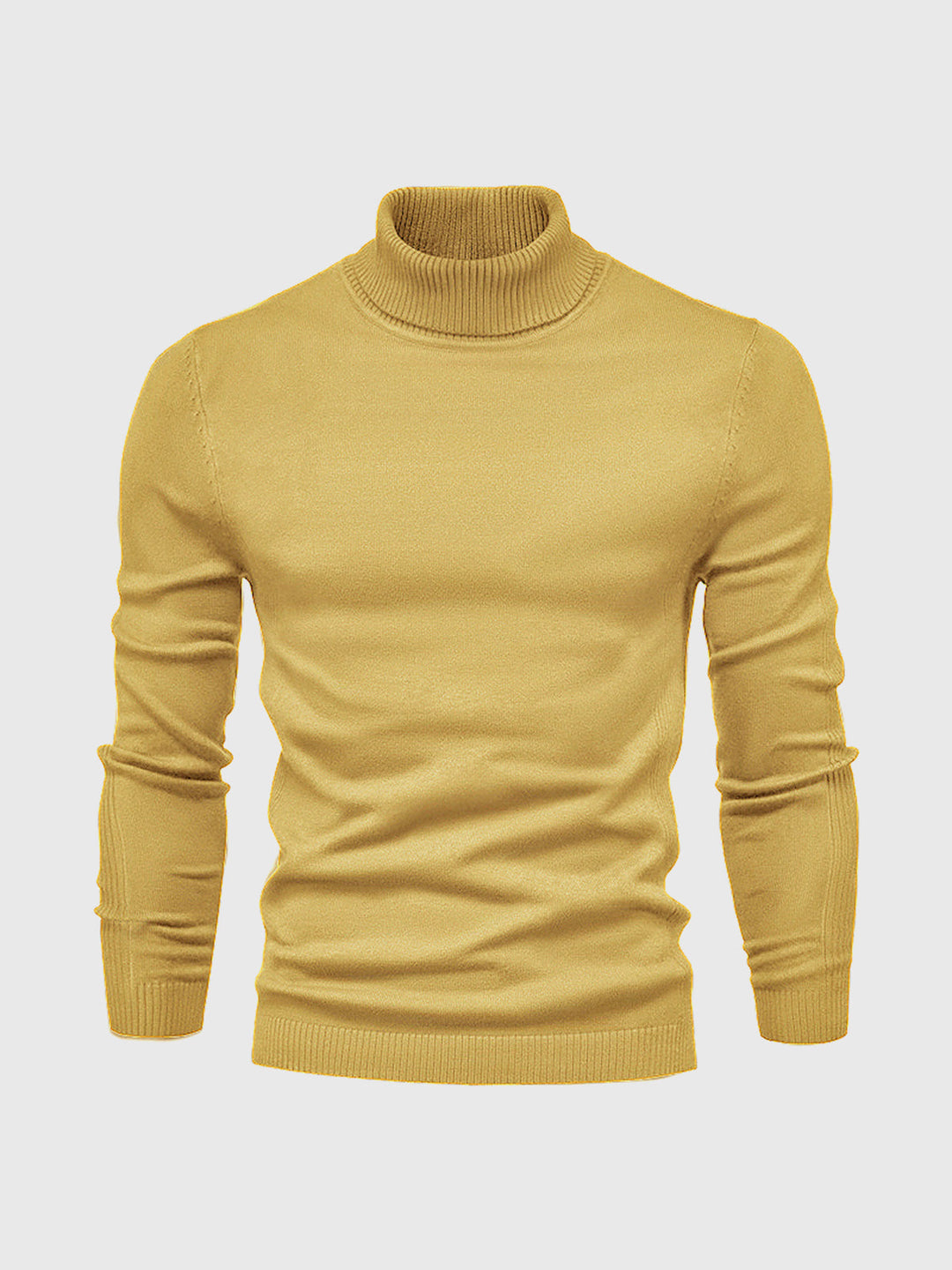 Men's Turtleneck Sweater, Washable
