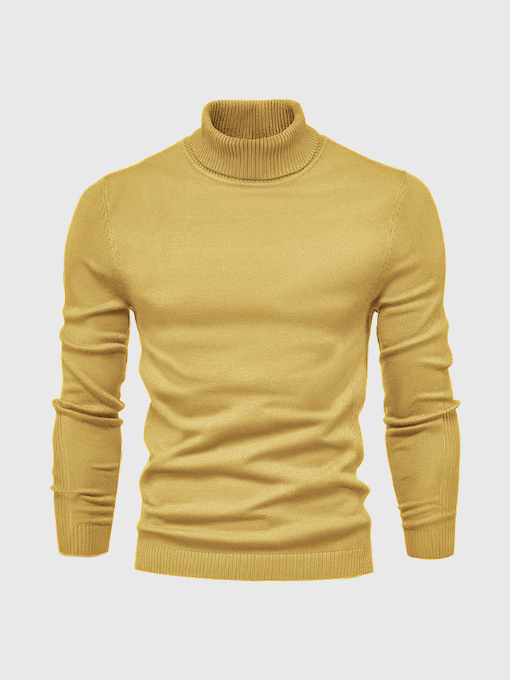 Men's Turtleneck Sweater, Washable
