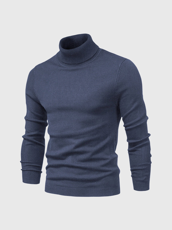Men's Turtleneck Sweater, Washable
