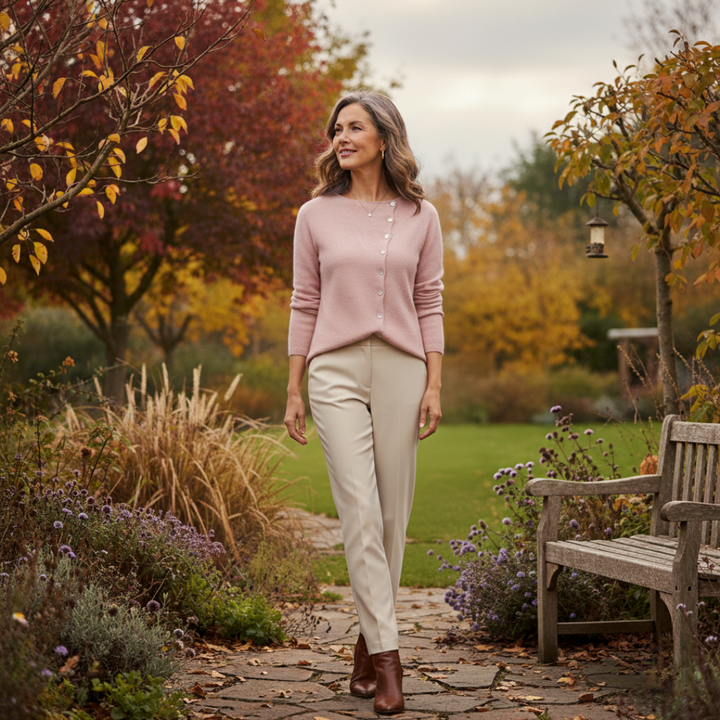 Velice® - Button Sweater - Women's Soft Knit Cardigan, Stylish and Versatile Layer