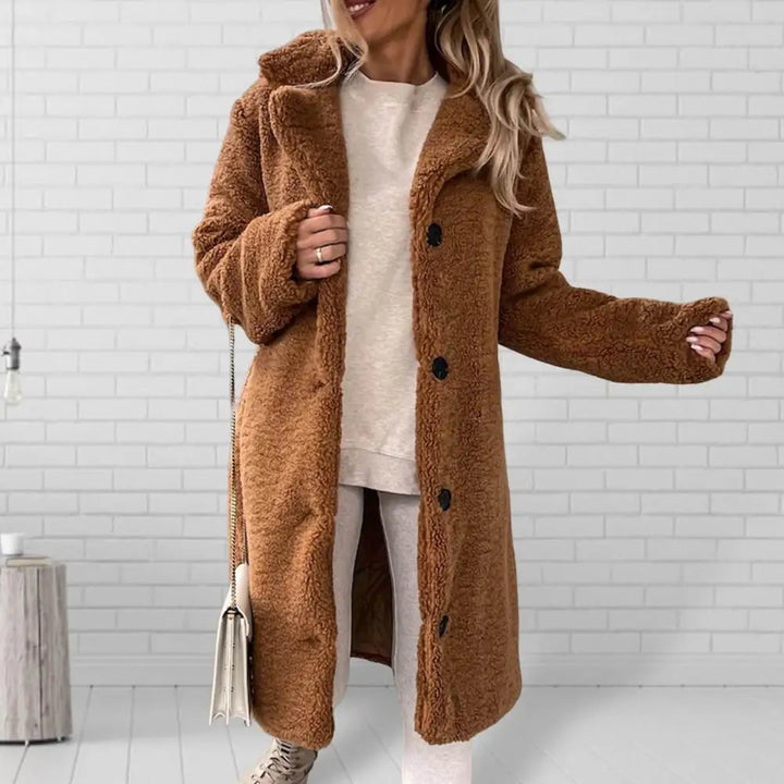 Women's Cozy Teddy Coat - Ultimate Warmth, Soft Long Jacket, Stylish Winter Outerwear