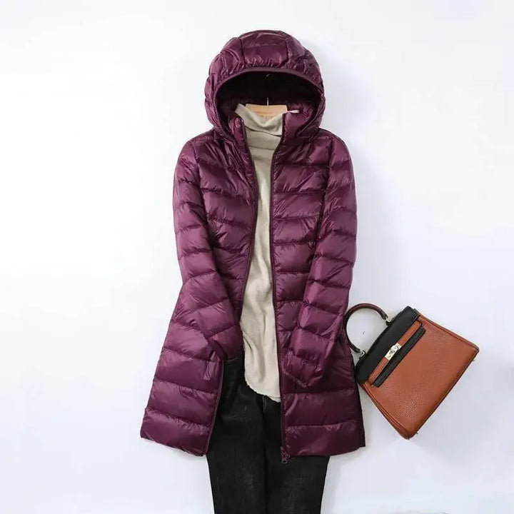 "Emy Ives" Packable down puffer coat