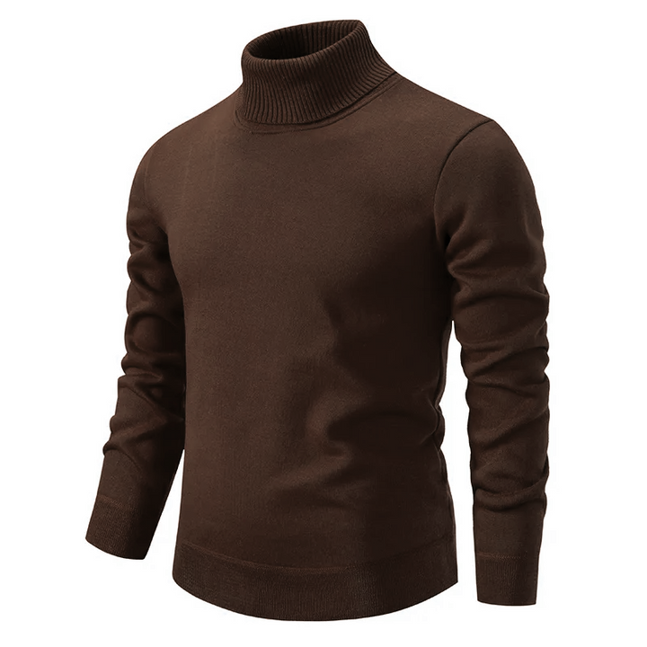 Cotton Turtleneck Sweater for Men - Soft and High Quality