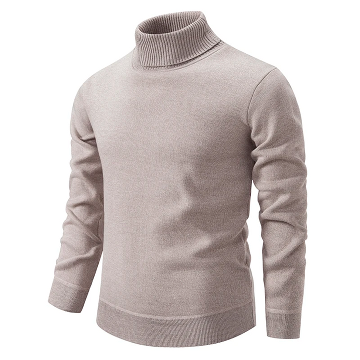 Cotton Turtleneck Sweater for Men - Soft and High Quality