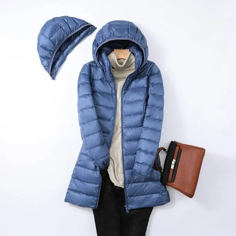 "Emy Ives" Packable down puffer coat