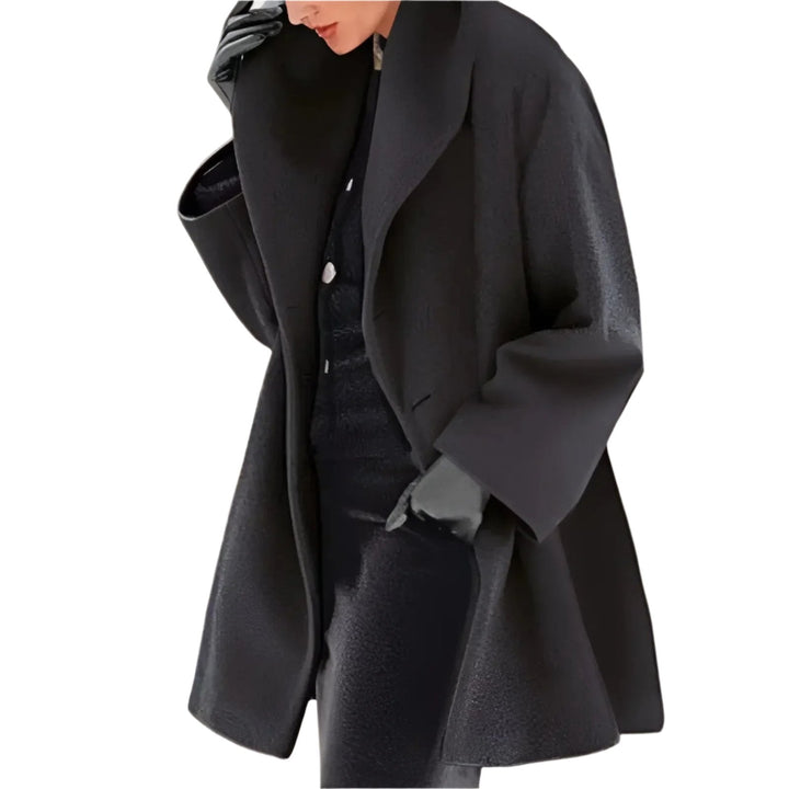 Women's Winter Wool Blend Hooded Coat