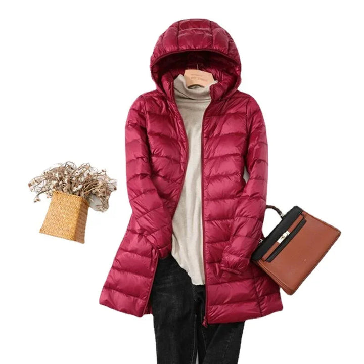 "Emy Ives" Packable down puffer coat