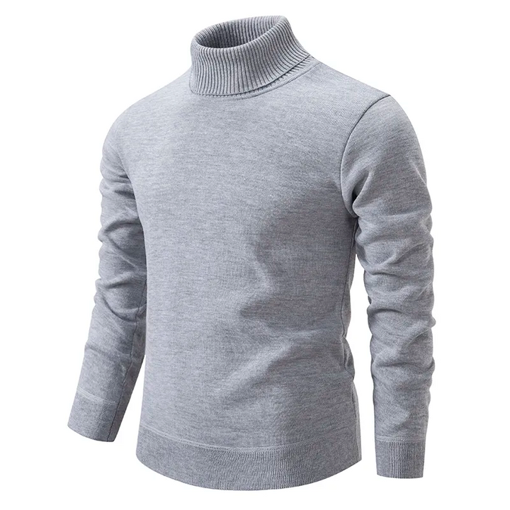 Cotton Turtleneck Sweater for Men - Soft and High Quality