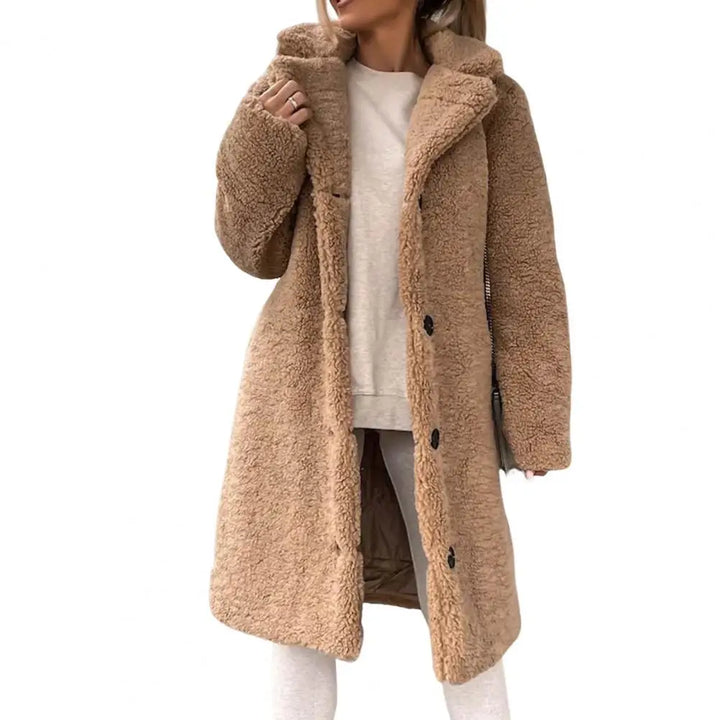 Women's Cozy Teddy Coat - Ultimate Warmth, Soft Long Jacket, Stylish Winter Outerwear