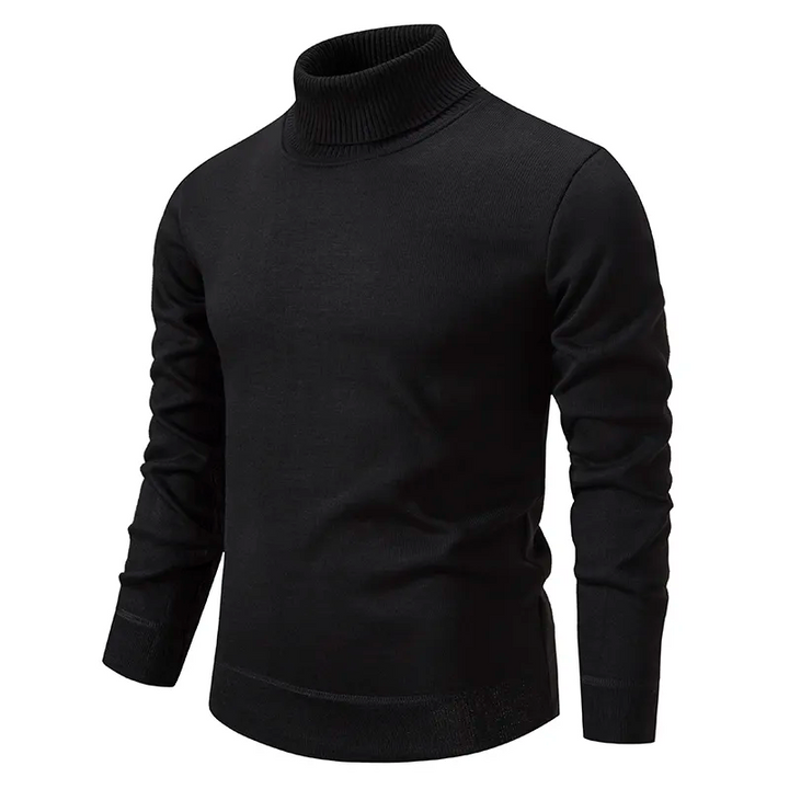 Cotton Turtleneck Sweater for Men - Soft and High Quality