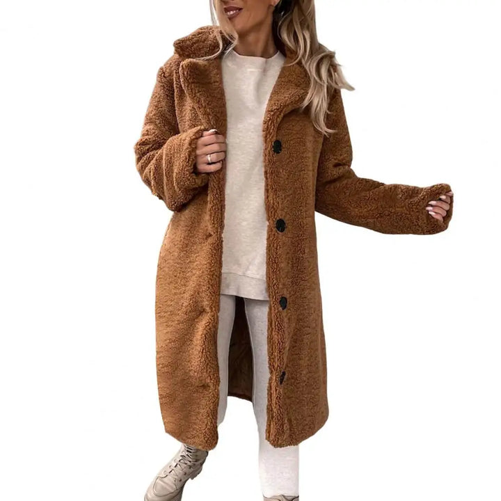 Women's Cozy Teddy Coat - Ultimate Warmth, Soft Long Jacket, Stylish Winter Outerwear
