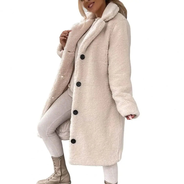 Women's Cozy Teddy Coat - Ultimate Warmth, Soft Long Jacket, Stylish Winter Outerwear