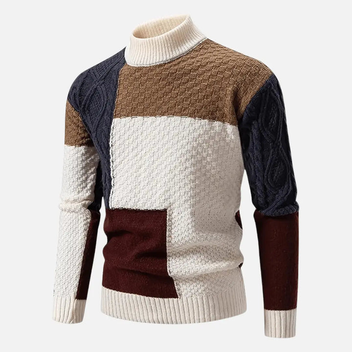 Patrick | Men's Patchwork Sweater