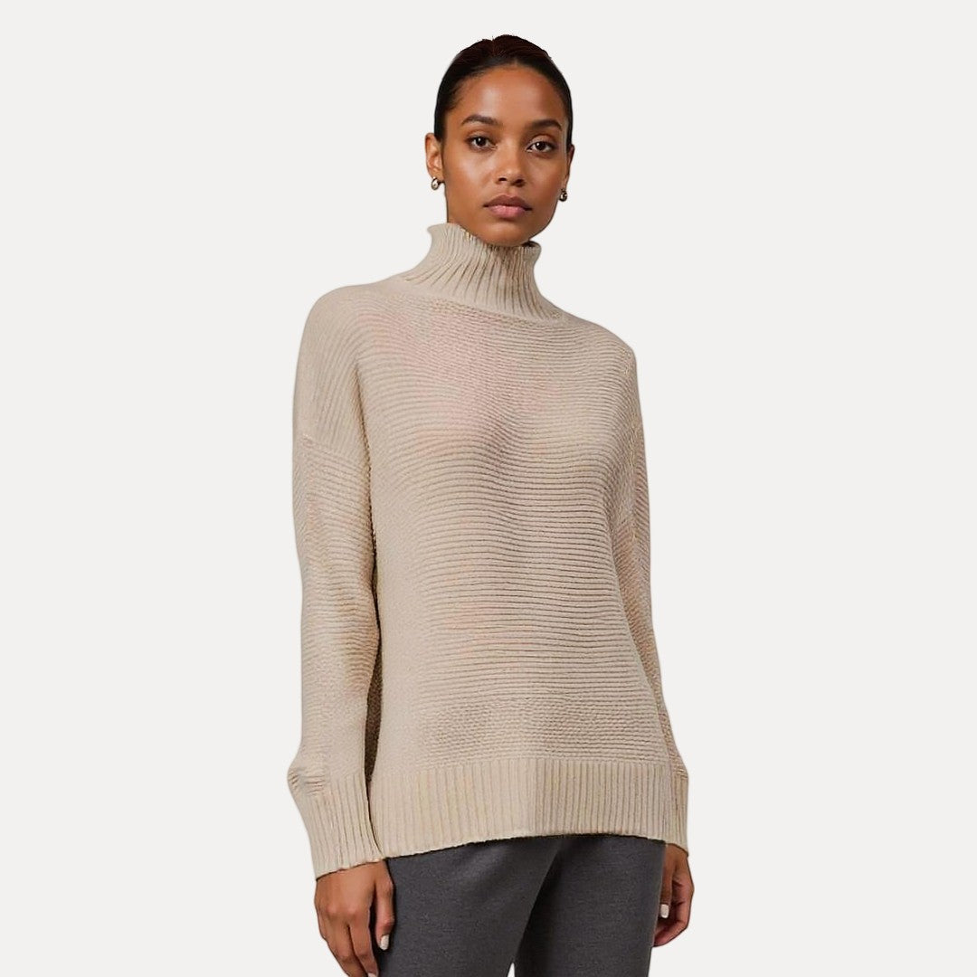 Ava | Turtleneck Wool Sweater