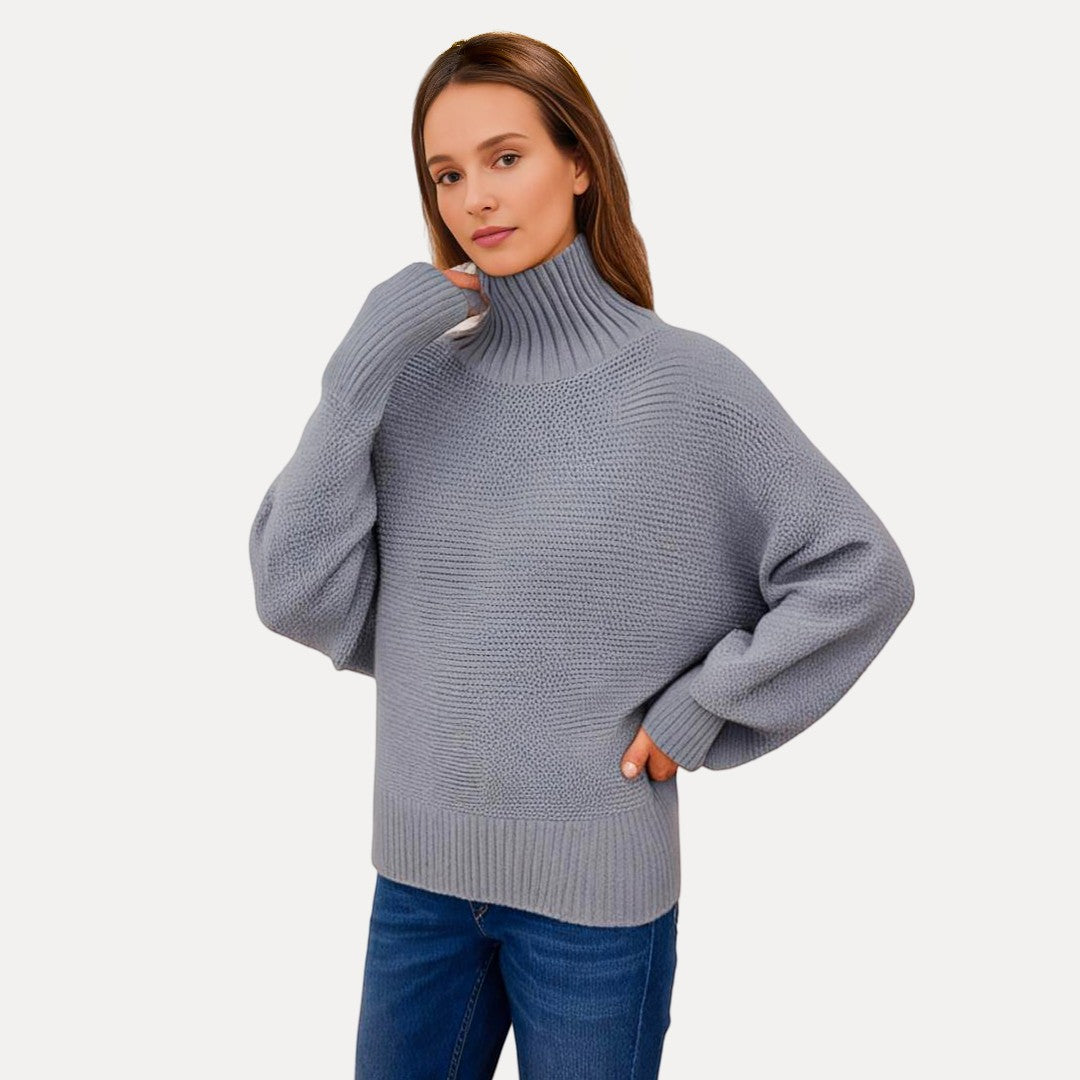 Ava | Turtleneck Wool Sweater