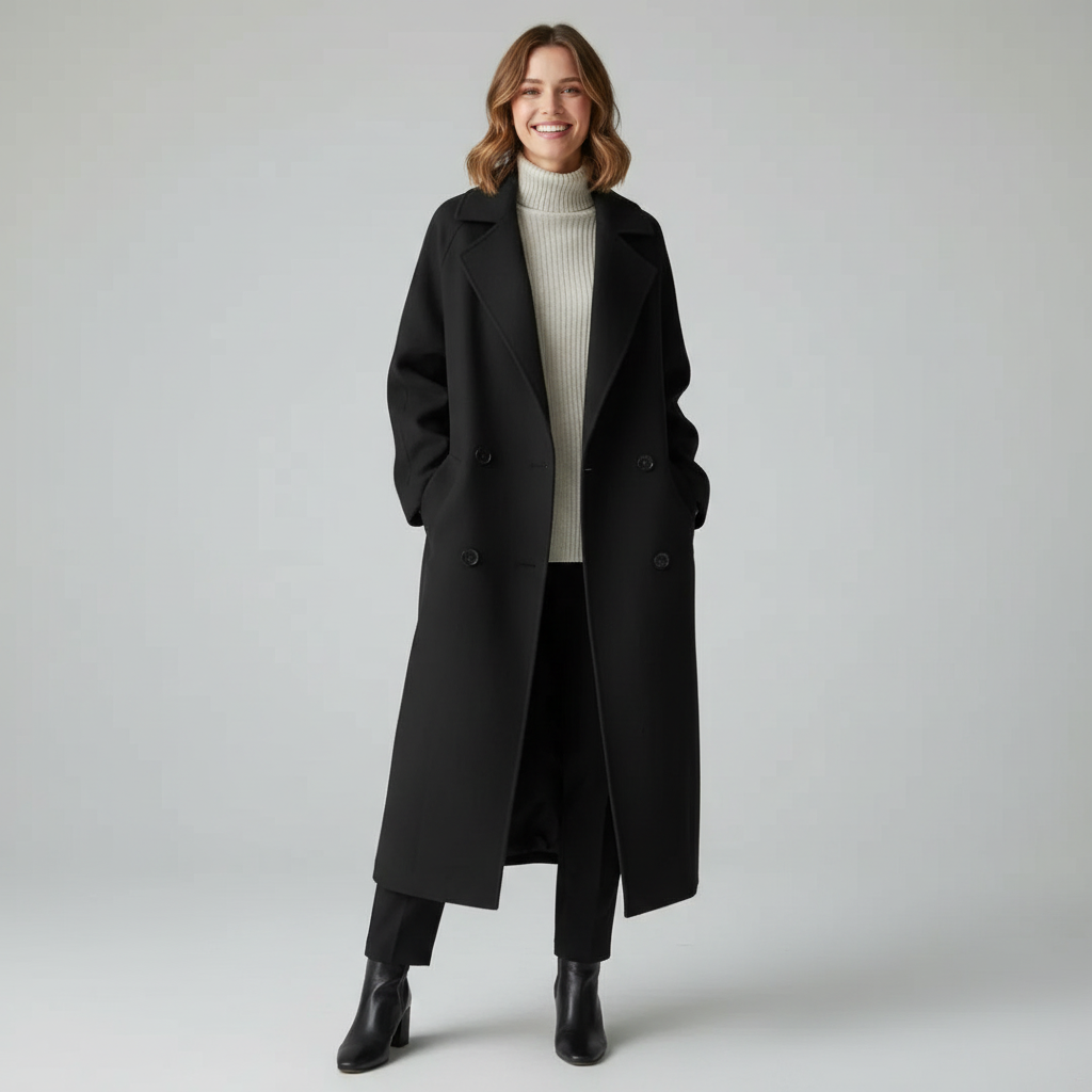 Luré | Long Wool-Style Winter Coat