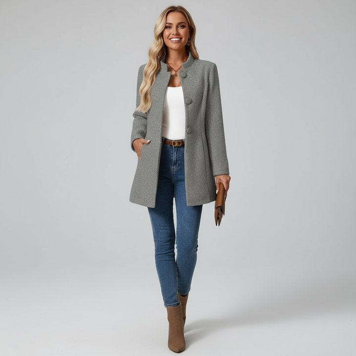 Sofia | Elegant Winter Coat with Buttons