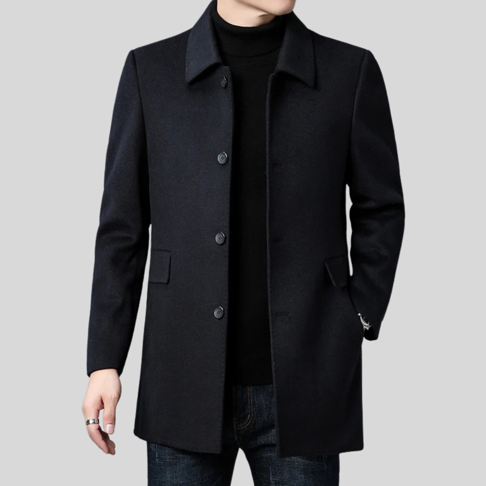 Anthony | Single Breasted Winter Coat