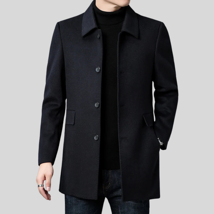Anthony | Single Breasted Winter Coat