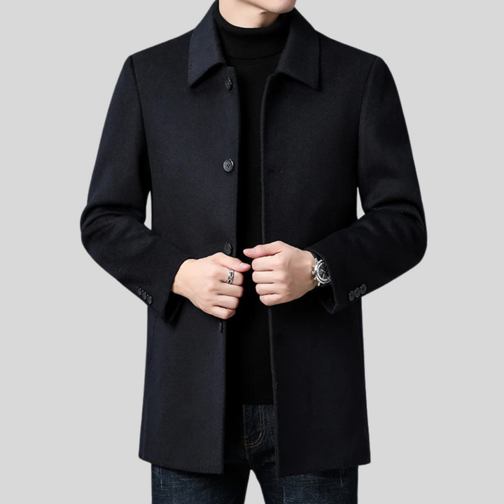 Anthony | Single Breasted Winter Coat