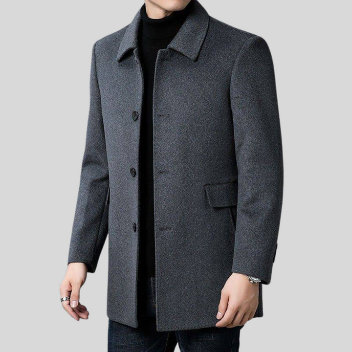 Anthony | Single Breasted Winter Coat