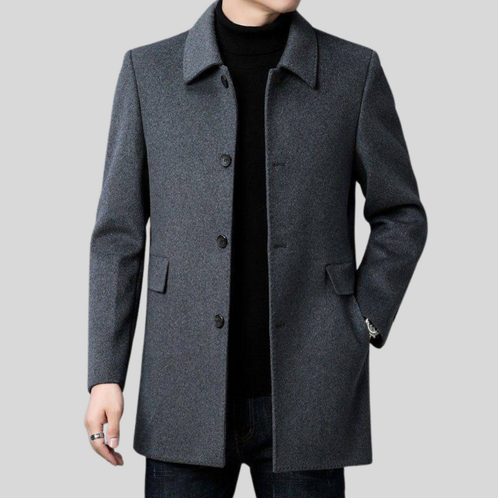 Anthony | Single Breasted Winter Coat