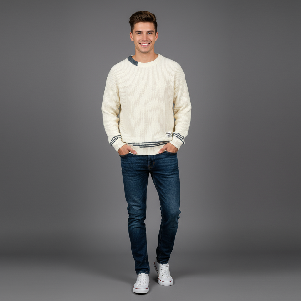 Chris | Men's Crewneck Sweater