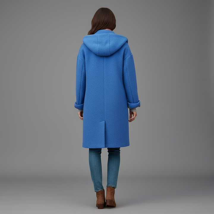 Rose | Thick Oversized Wintercoat With Button Closure