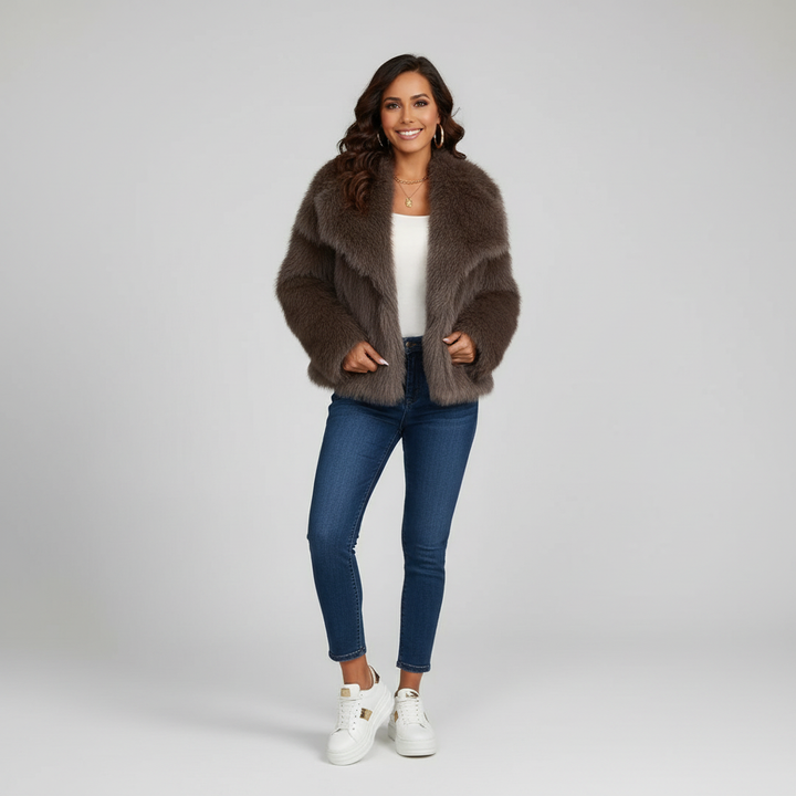 Macy | Luxurious Faux Fur Winter Jacket