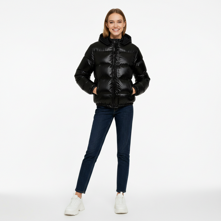 Marie | Shiny Winter Puffer Jacket