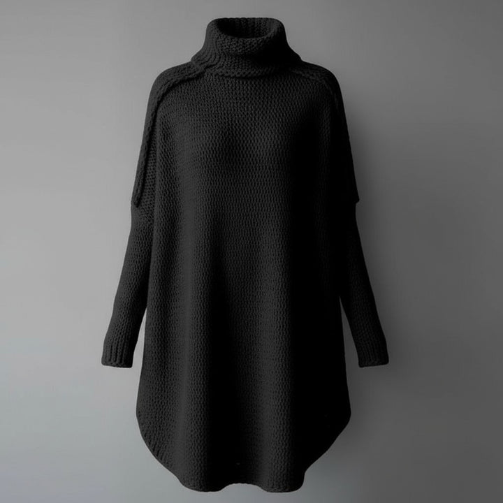 Dani | Women's Oversized Turtleneck Knit Sweater