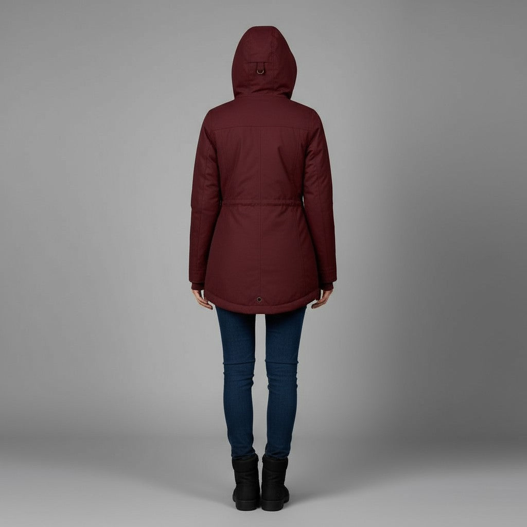 Sophia | Women's sherpa-lined winter Coat