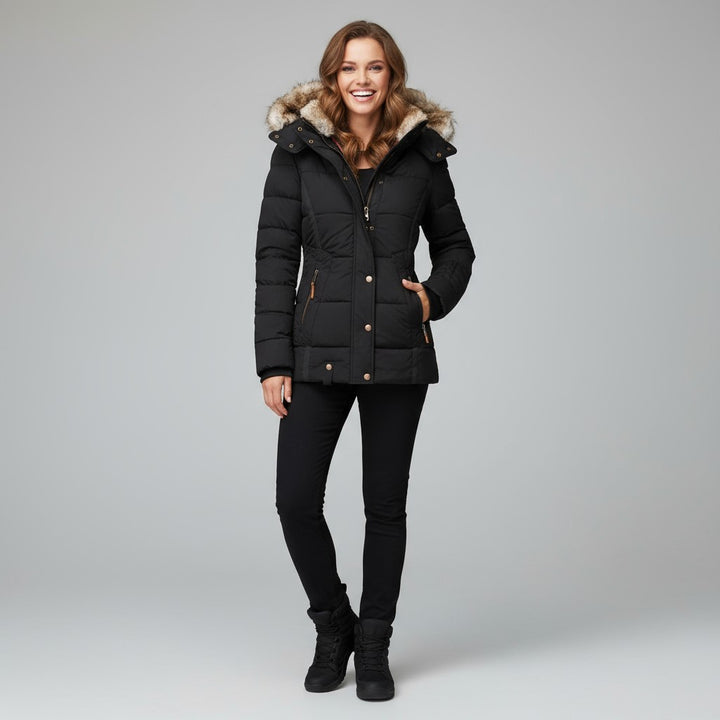 Hazel | Elegant Lined Winter Jacket