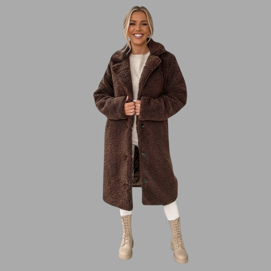Kim | Women's Cozy Teddy Winter Coat