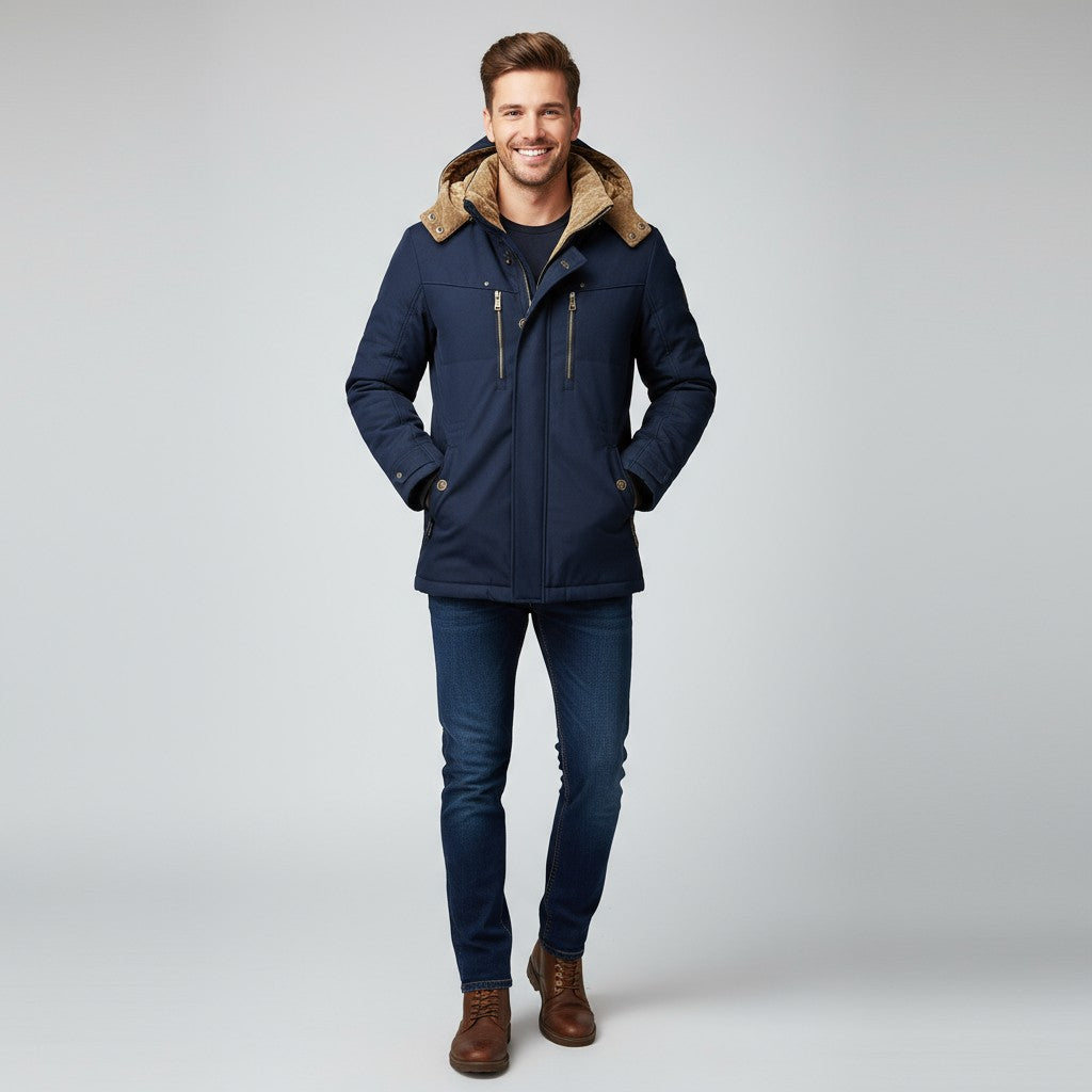 Piers | Thick Winter Coat