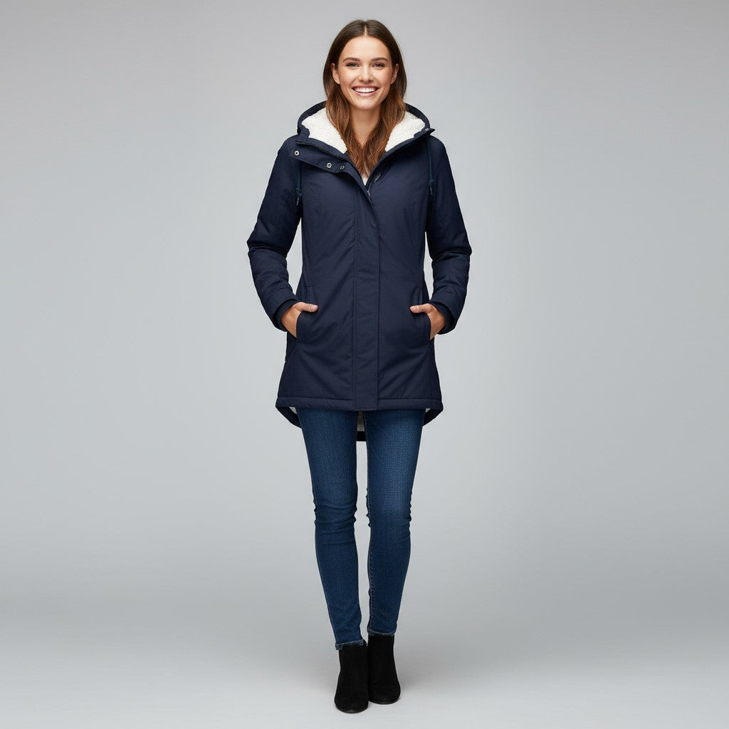 Sophia | Women's sherpa-lined winter Coat
