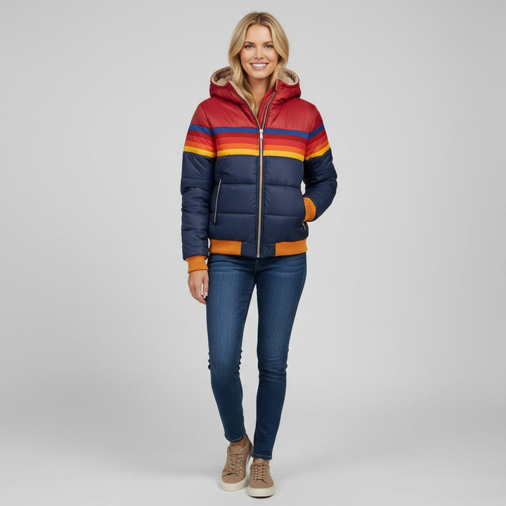 Freya | Women's Retro Puffer Winter Jacket