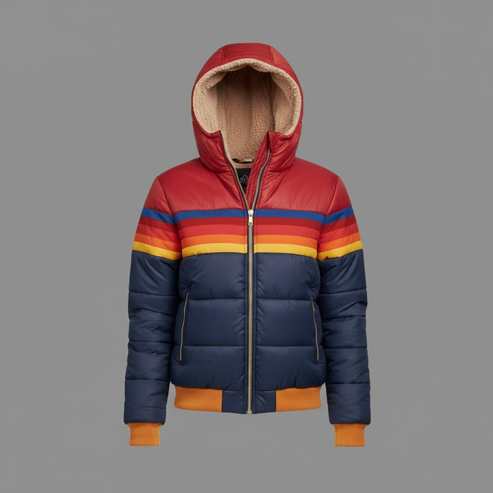 Freya | Women's Retro Puffer Winter Jacket