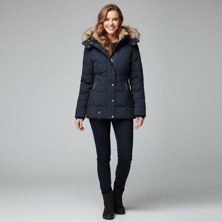 Hazel | Elegant Lined Winter Jacket