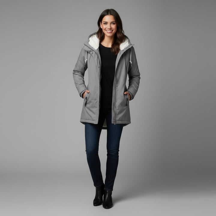 Sophia | Women's sherpa-lined winter Coat