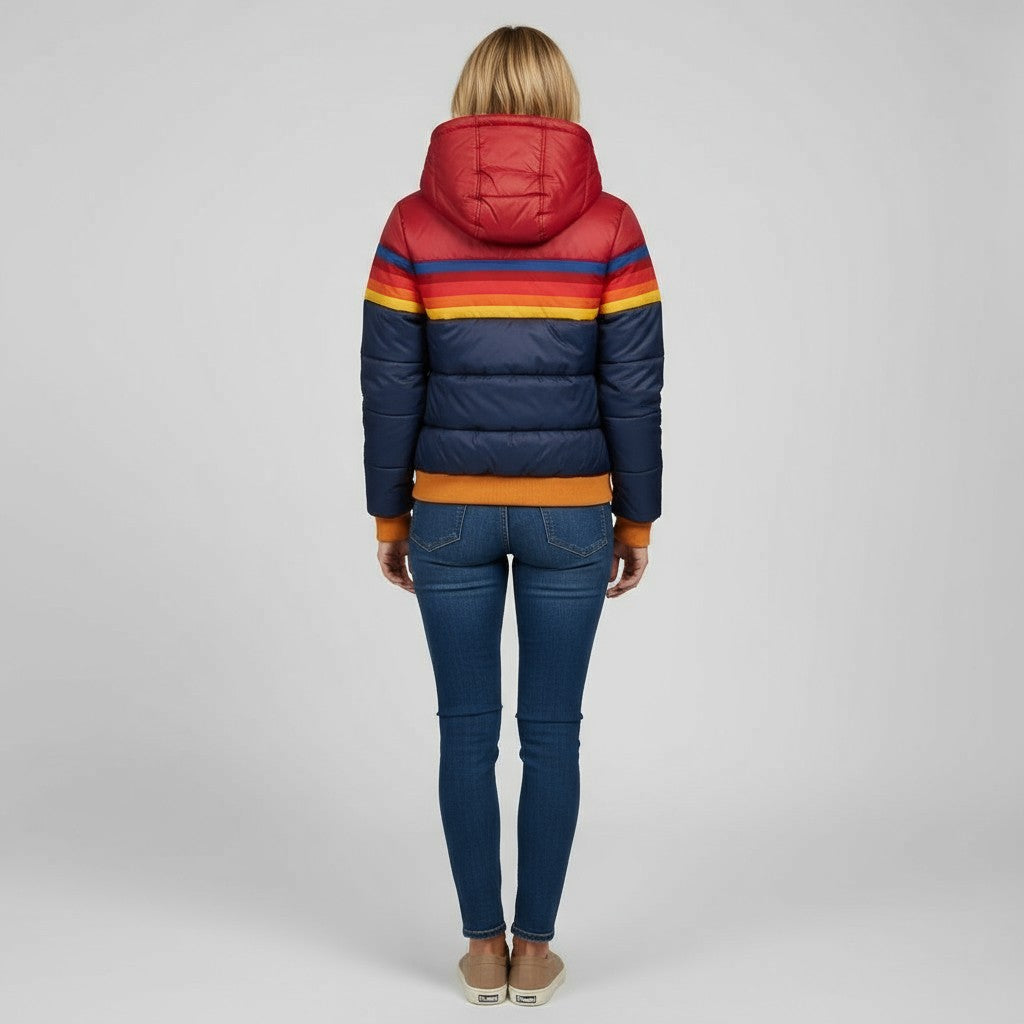 Freya | Women's Retro Puffer Winter Jacket