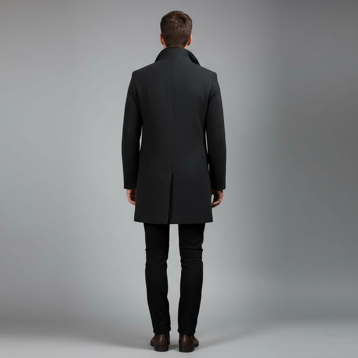 James | Men’s Classic Wool Overcoat