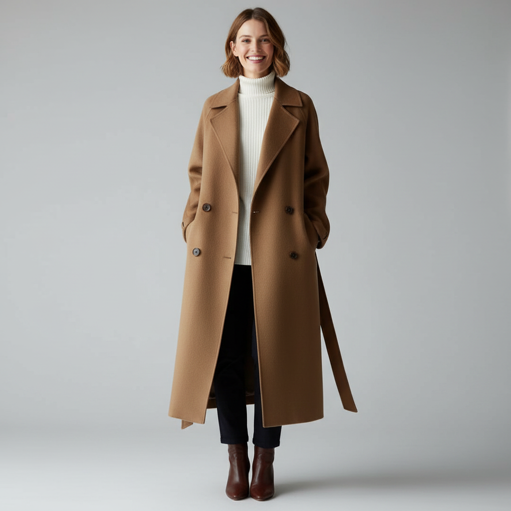 Luré | Long Wool-Style Winter Coat